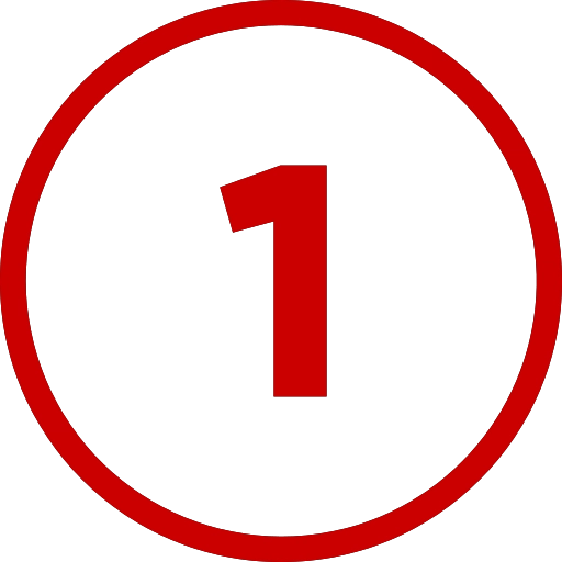 number 1 icon